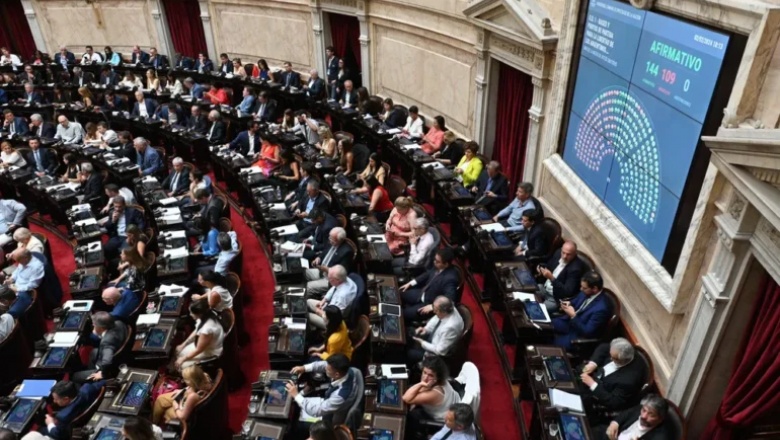 La Cámara de Diputados aprobó en general la ley de Bases de Milei