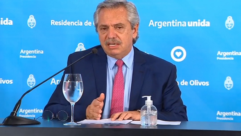 Alberto Fernández: "Respeten la cuarentena y cuiden mucho a sus mayores"