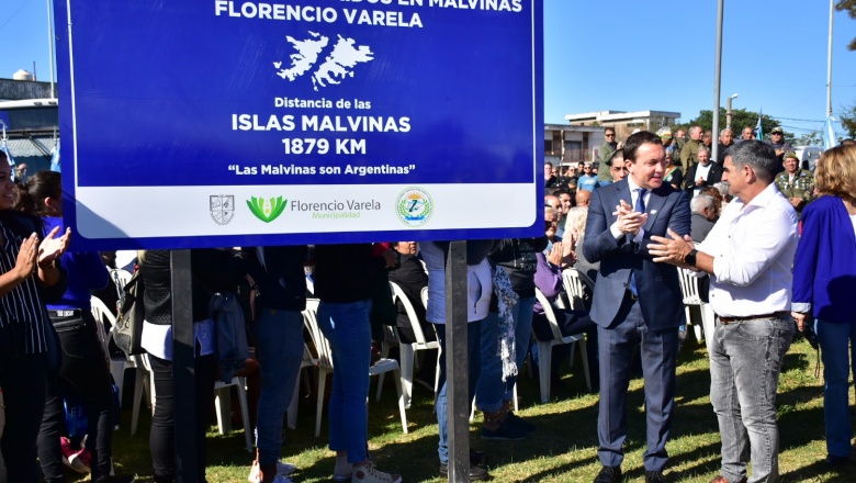 Florencio Varela conmemoró el 42º aniversario de la Gesta de Malvinas 