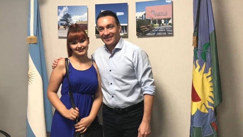 Vecina varelense agradeció a Watson por la gestión con su obra social