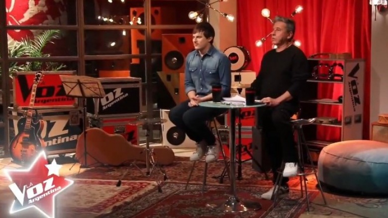 Nahuel Pennisi, co-coach de La Voz Argentina junto a Ricardo Montaner