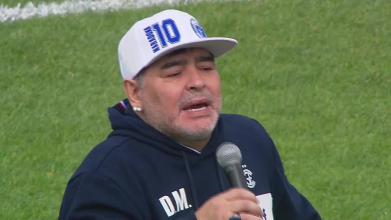 Watson despidió a Diego Armando Maradona