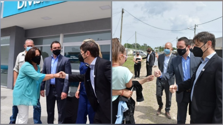 Kicillof y Watson entregaron viviendas e inauguraron un edificio para la policía científica