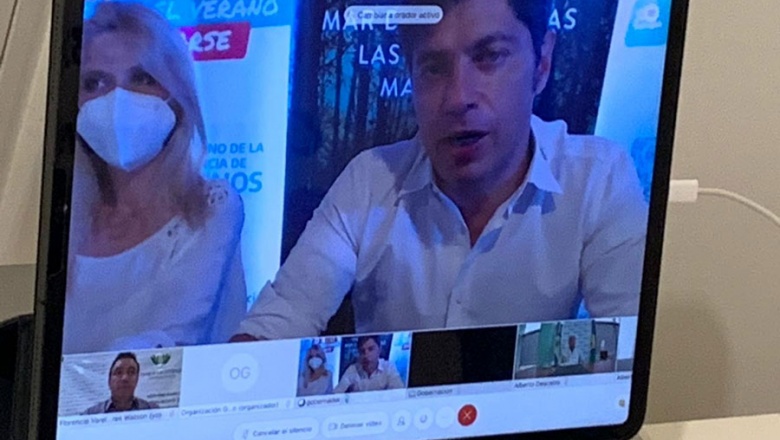 Watson, Kicillof e intendentes evaluaron situación epidemiológica de la provincia