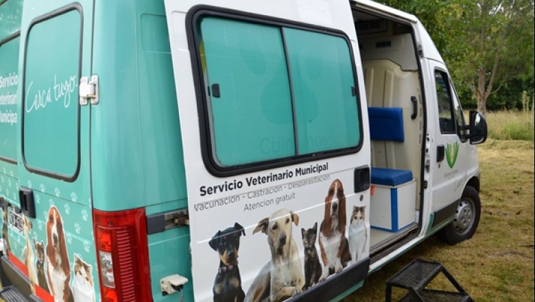 Móvil veterinario: castraciones gratuitas de mascotas en Villa Hudson