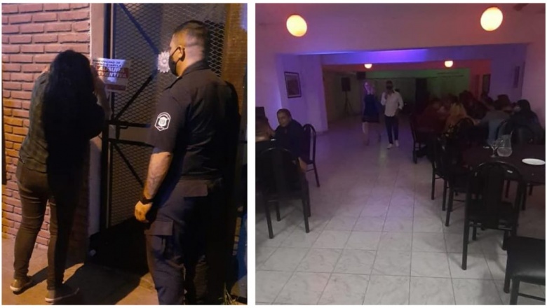 Clausuras por fiestas clandestinas en Varela