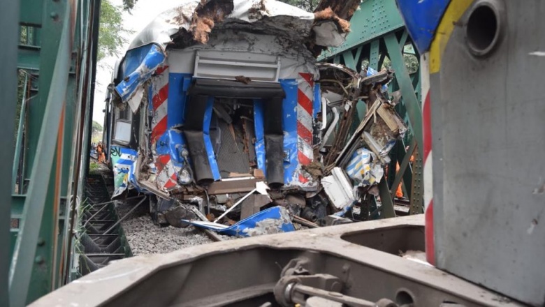 Choque de trenes en Palermo: el SAME asistió a casi 100 heridos