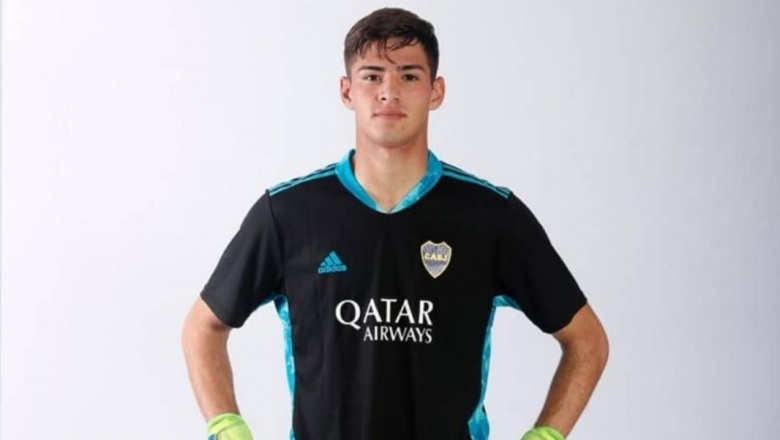 Sebastián Díaz Robles, el arquero varelense que se entrena en la Primera de Boca