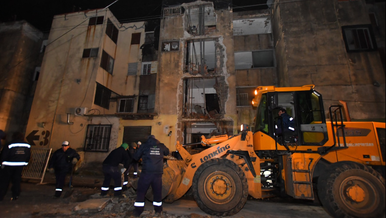 Explosión en edificio en el barrio Pepsi: intervención del Municipio
