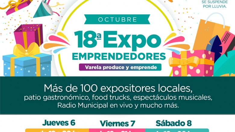 Disfrutá el próximo fin de semana largo en la Expo Emprendedores