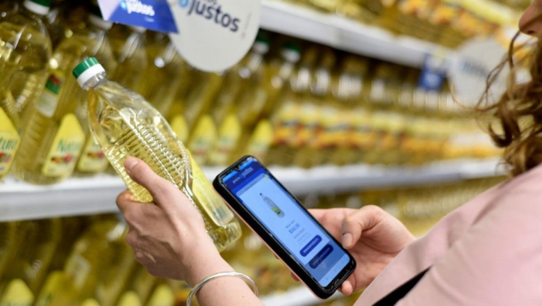La app de Precios Justos permite verificar desde el celular los productos del programa