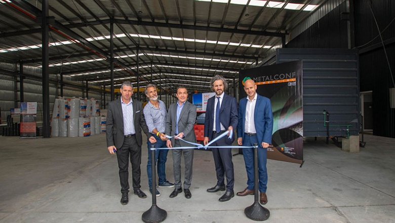 Watson y Cafiero inauguraron una nueva empresa en Florencio Varela