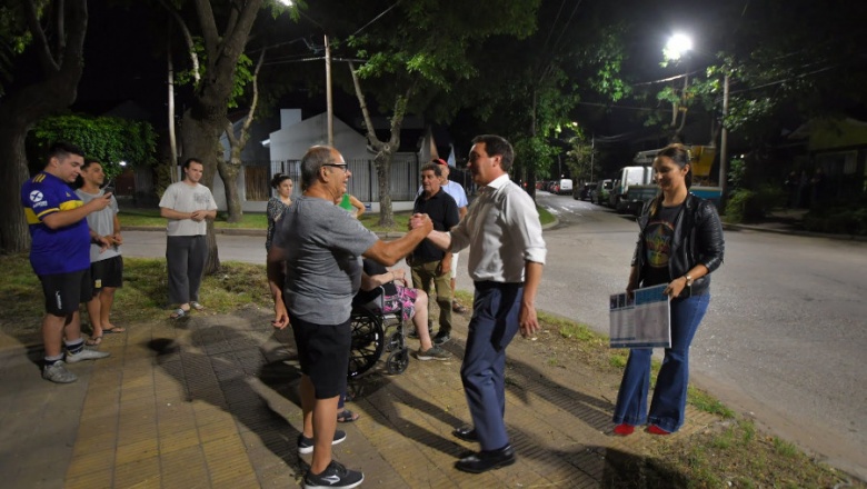 Luminarias LED en barrio Centro
