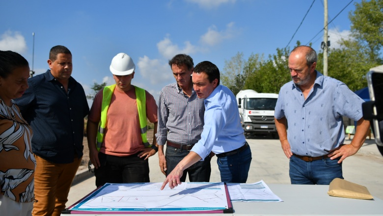 Andrés Watson y Gabriel Katopodis verificaron avances en importantes obras de infraestructura para Florencio Varela