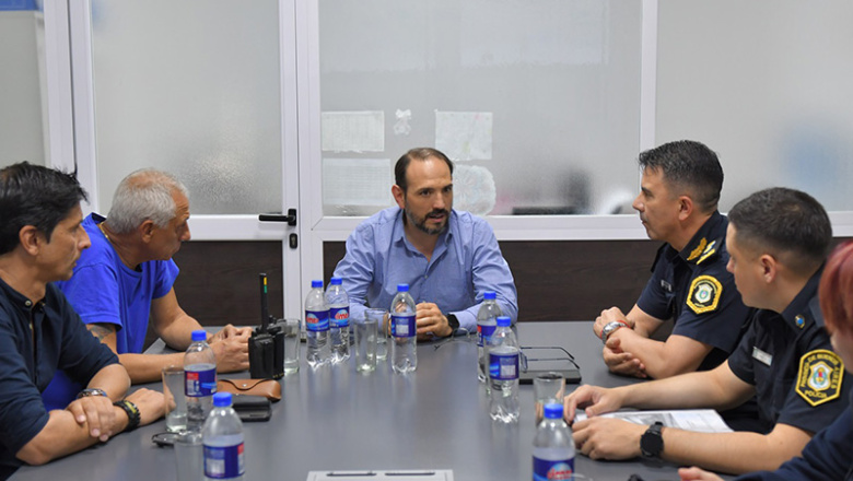 Reunión de seguridad para fortalecer la prevención del delito