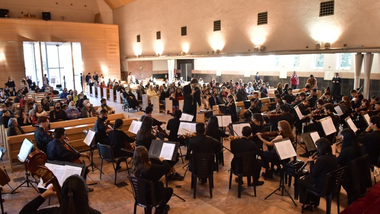 La Orquesta Sinfónica Municipal brilló en el Santuario Schöenstatt