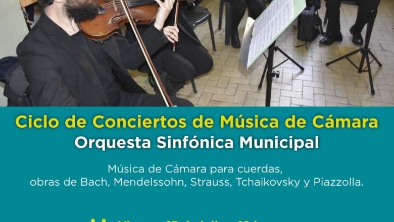 La Orquesta Sinfónica Municipal y una propuesta diferente