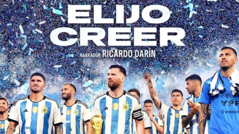 "Elijo Creer": reparto de la película de Argentina campeón, con voz de Ricardo Darín