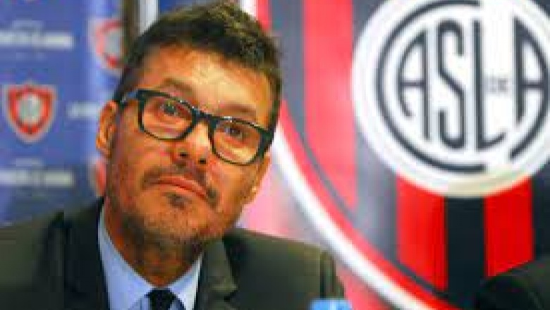Marcelo Tinelli renunció a la presidencia de San Lorenzo