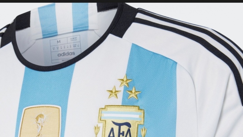 Argentina, campeón mundial: ¿Cuánto sale y cuándo se vende la camiseta con las tres estrellas?