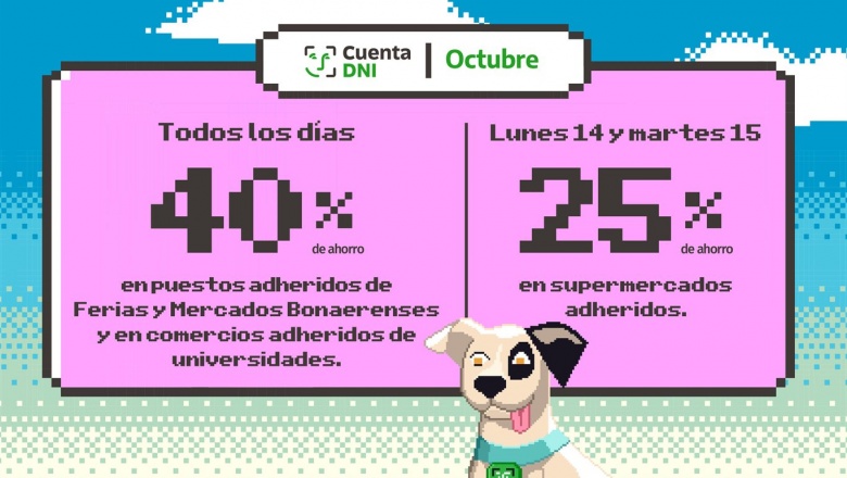 Cuenta DNI extiende sus promociones en octubre: ¿Cómo se puede ahorrar hasta $ 144.500?