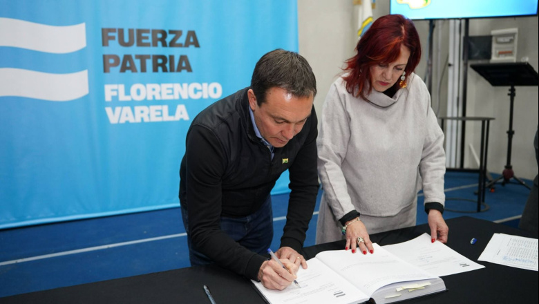 Andrés Watson encabezará la lista de Fuerza Patria en Florencio Varela 