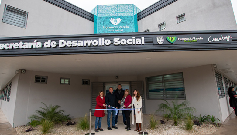 Andrés Watson inauguró la primera etapa en la renovación edilicia de la Secretaría de Desarrollo Social