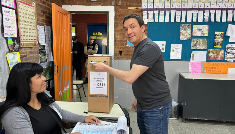 Elecciones Legislativas Nacionales 2025: Andrés Watson emitió su voto