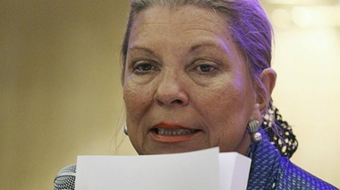 Carrió se opone a las nuevas facultades para las fuerzas de seguridad