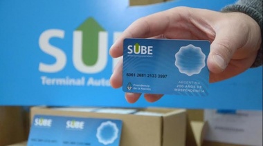 El saldo negativo de la SUBE aumentó a 54 pesos