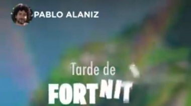 Alaniz juega al Fortnite y genera rechazo entre los varelenses