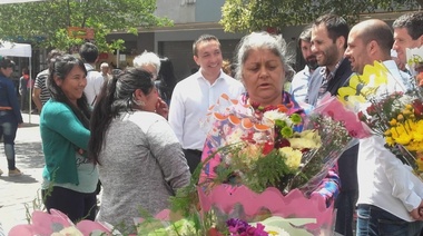 Jornada de promoción florícola en la Peatonal Monteagudo