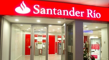 Robo al banco Santander Río en el centro de Varela