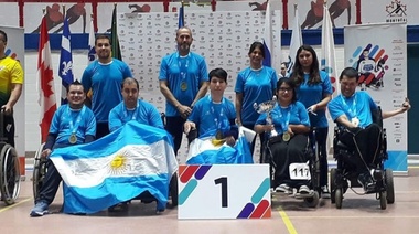 La varelense Aylen Flores se coronó campeona del mundo en Boccia