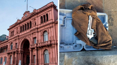 ¿Quién es el hombre que entró armado a la Rosada?