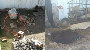 Descubren un túnel cavado por internos en el penal de Varela