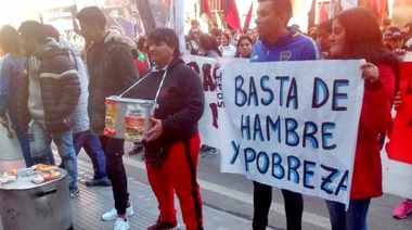 "Polentazo" en el Obelisco