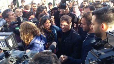 Votó Axel Kicillof en Pilar