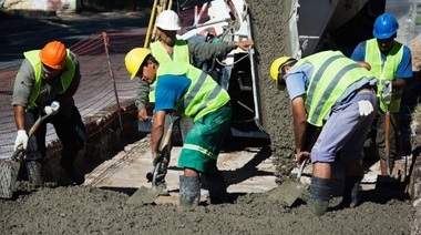 Ingeniero Allan: repavimentación de la calle 1288