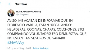 #FakeNews Viralizan supuestos "regalos" para comprar votos en Varela