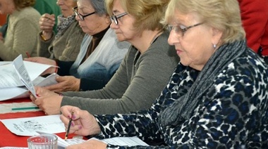 “Taller ejercitando la memoria”: un espacio de aprendizaje y encuentro