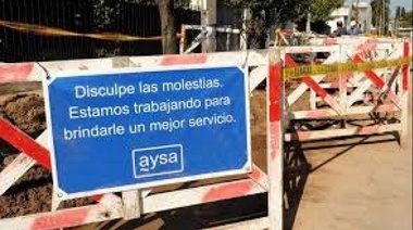 AYSA: Restricción del servicio de agua