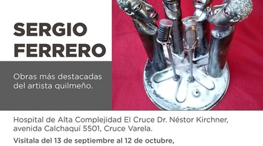 Muestra de Sergio Ferrero en el Hospital El Cruce