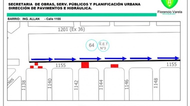 Ingeniero Allan y Villa Argentina: obras para favorecer la circulación vial y el ingreso a establecimientos