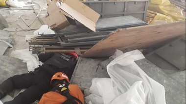 El intendente Andrés Watson transmitió su acompañamiento a la familia del obrero fallecido en Ezeiza