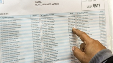 ¿Dónde voto? Consultá el padrón electoral 2019