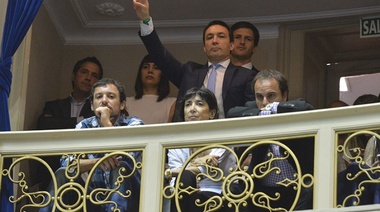 Andrés Watson acompañó al Gobernador Axel Kicillof en el día de su asunción