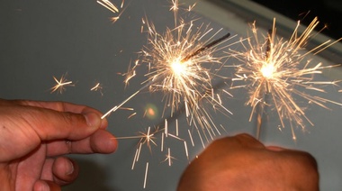 Sólo un herido por uso de pirotecnia en Navidad