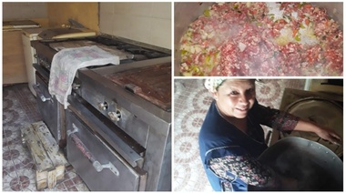 "Necesitamos ayuda para volver a cocinar para los vecinos"