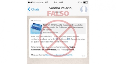 No existe la Tarjeta Alimentaria de 25 mil pesos del Gobierno